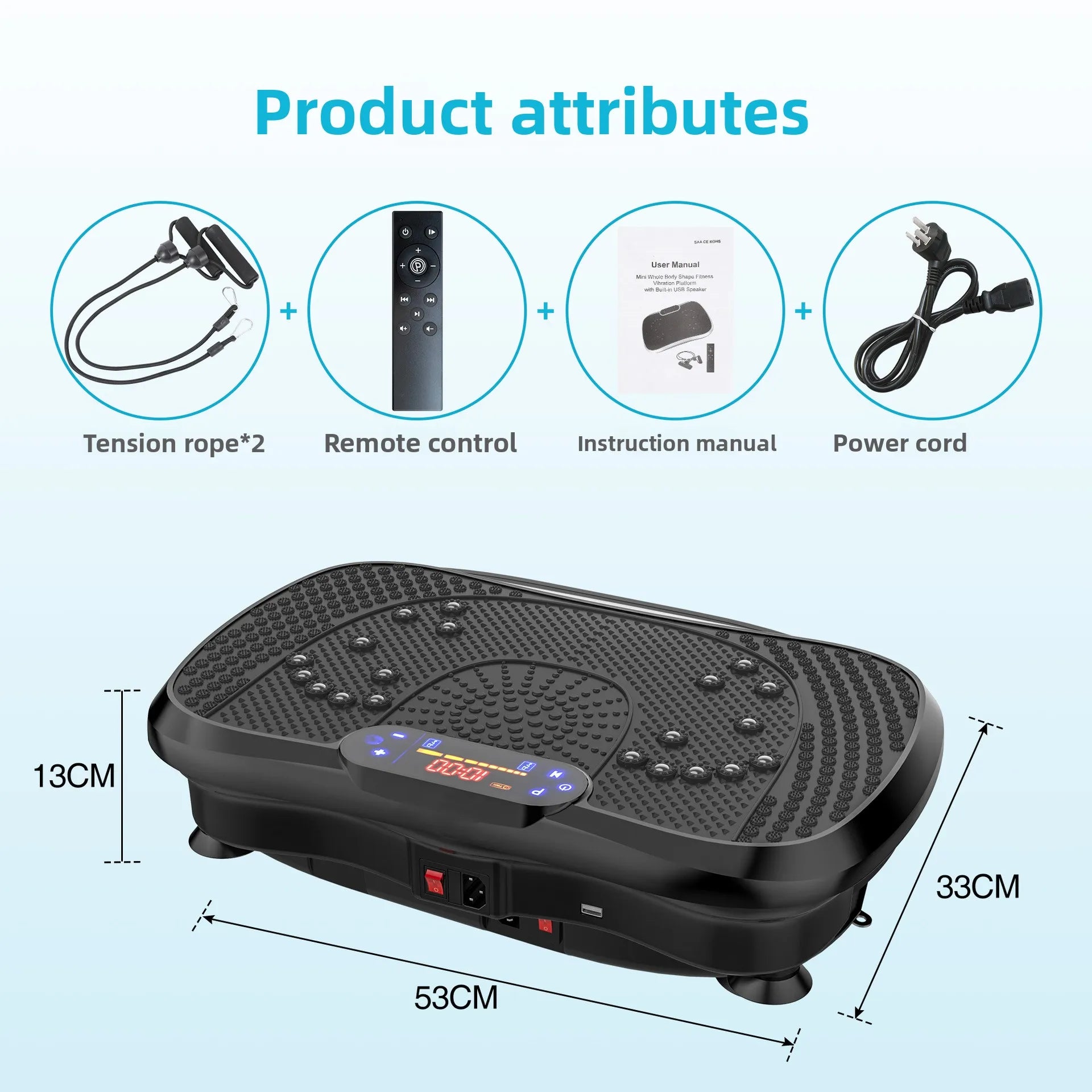 Plataforma Vibratória Multiusos